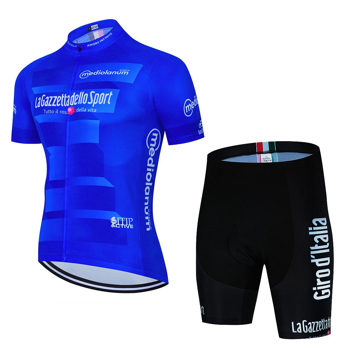 

2026 Tour De Giro D ITALIA Cycling Jersey Set Men s Short Sleeve Mountain Uniform Ropa Ciclismo Cycling Maillot Cycling Clothing Suit XXL