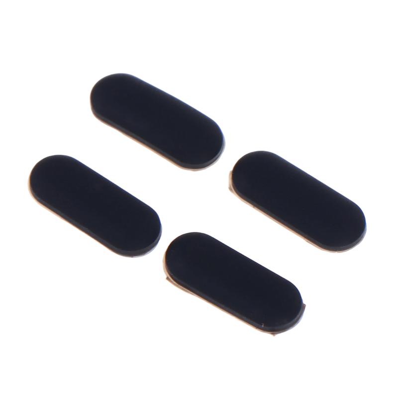 Replacement Laptop Bottom Case Feet Pads 4PCS Black Non-Slip Shock Absorbent Rubber Pads for Base Anti-Skid Protection 4Pcs