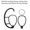 Professional Plastic Wig Display Wig Hair Hat Stand Hair Holder Dummy Head