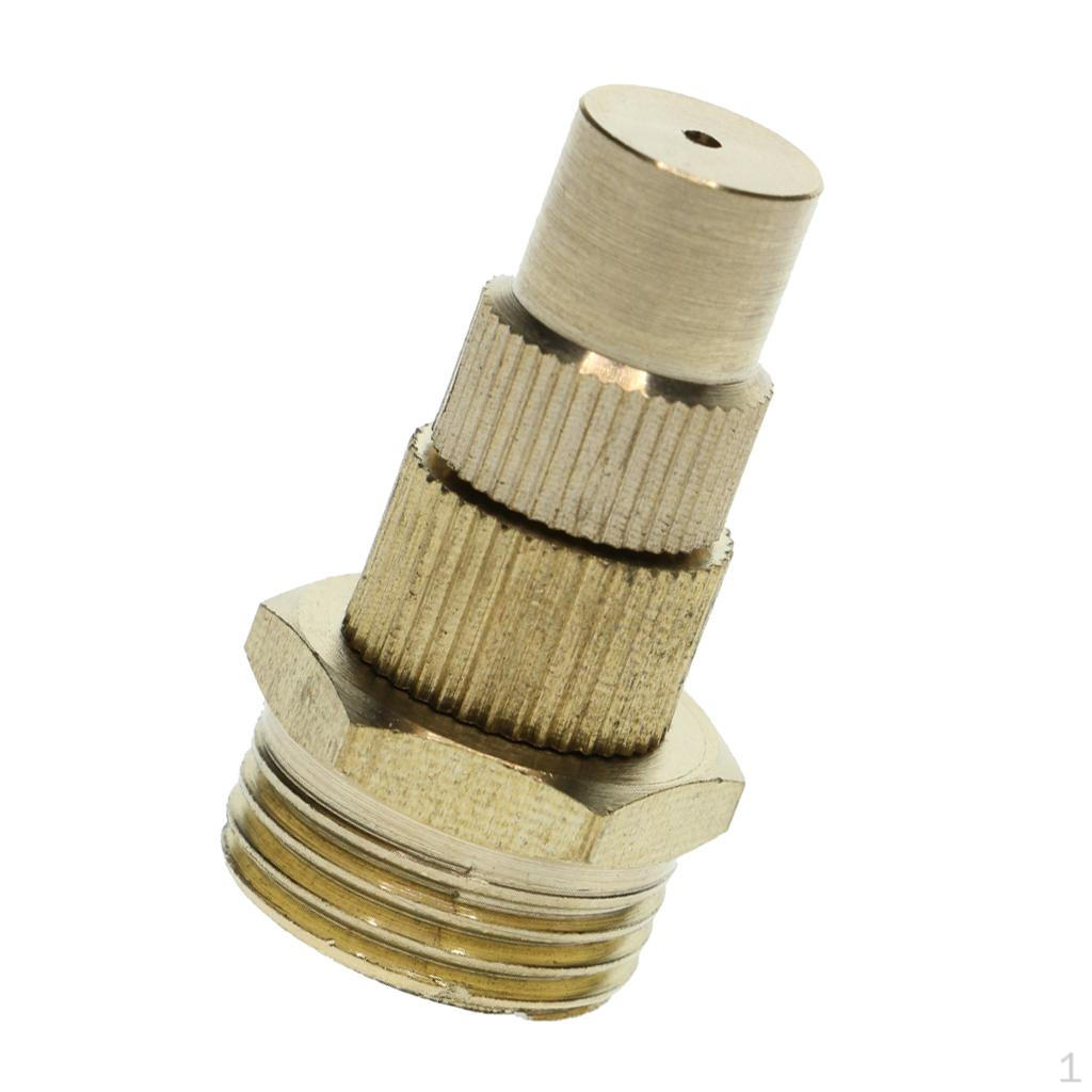 DN15 Латунный Распылитель Садовый Шланг Соединитель Насадки Фитинги Система Орошения #2 DN15