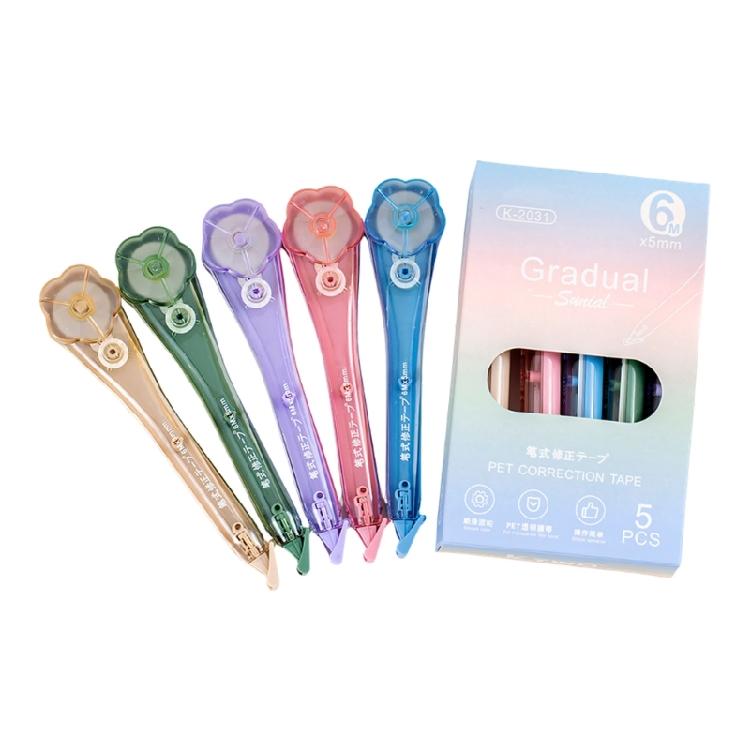 

Ergonomic Design Correction Tape Design With Beige Concealed Smooth Tape For Comfortable Friendly Use Portable Size 1