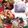Tinplate Storage Box Valentine's Day Treats Container Tinplate Cookie Box With Clear Window For Food Candy Snack Chocolate