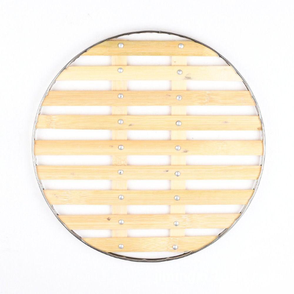 Waterproof Steaming Tray Bamboo Grate Steaming Rack Steamer Basket   Cooking