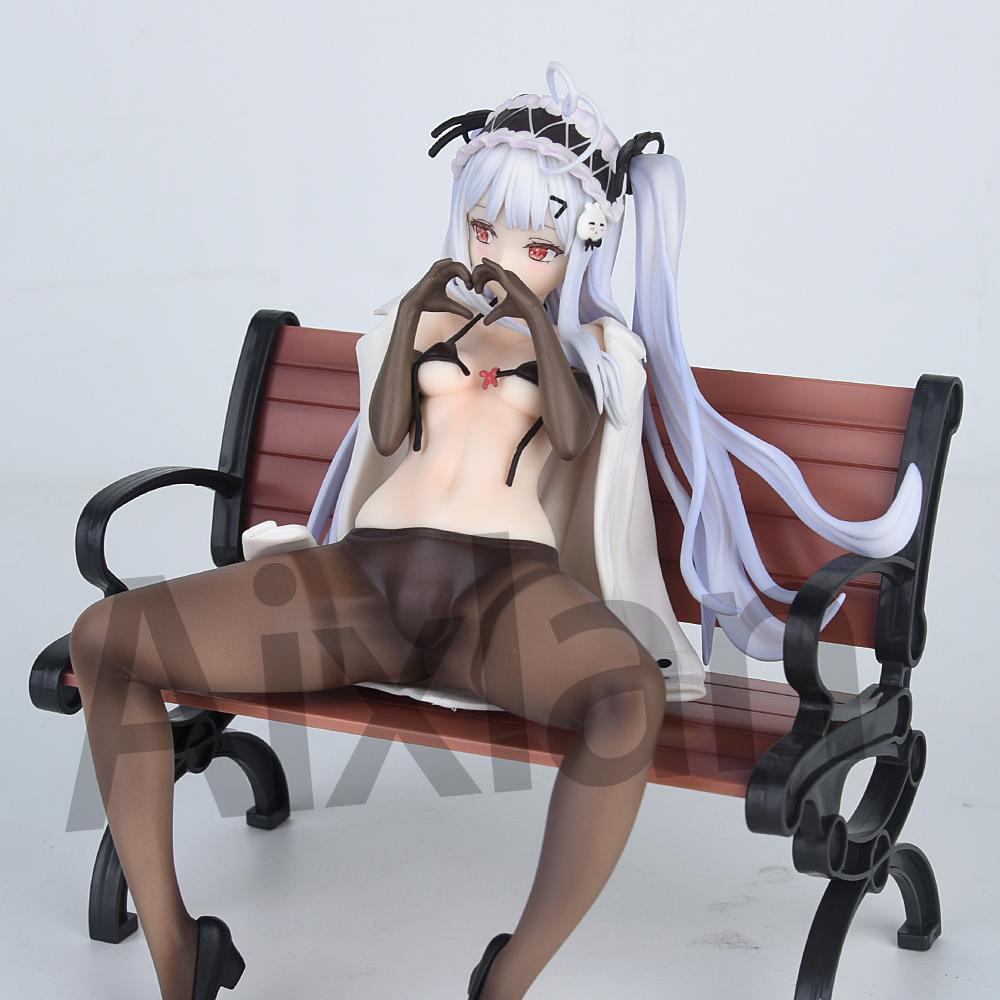 Aixlan Countercurrent Tea Party Figure Tokisaki Mio 19cm Sexy Girl PVC Action Figure Amine Birthday Gift Collectable Figurine Premium Quality
