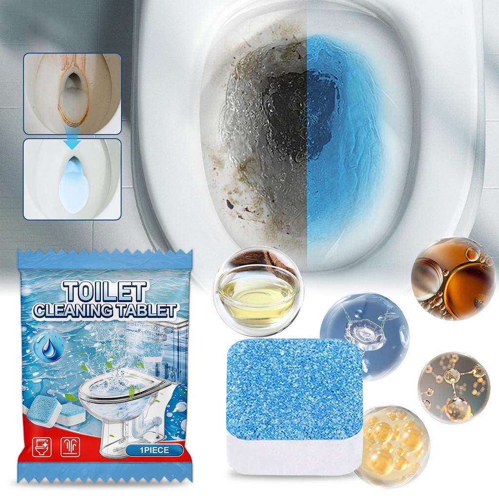 Tablete de curățare a toaletei (1buc) Tablete Curățare Îndepărtare Miros Toaletă Baie Casnică Curățare Murdărie și Pete Urină
