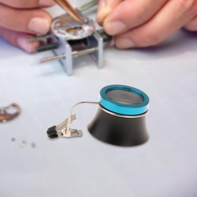 Lenti d'ingrandimento da gioielliere Lente d'ingrandimento per riparazione orologi Leggero Occhiali ad anello Anello