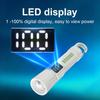 Powerful Super Bright Flashlights Telescopic Zoomable Torch Camping Long Range Portable Lamp with Hook