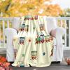 Cute Cars Theme Printed Blanket - Perfect for Couch, Bed, Travel & Outdoor Use | Machine Washable, Cozy & Durable.