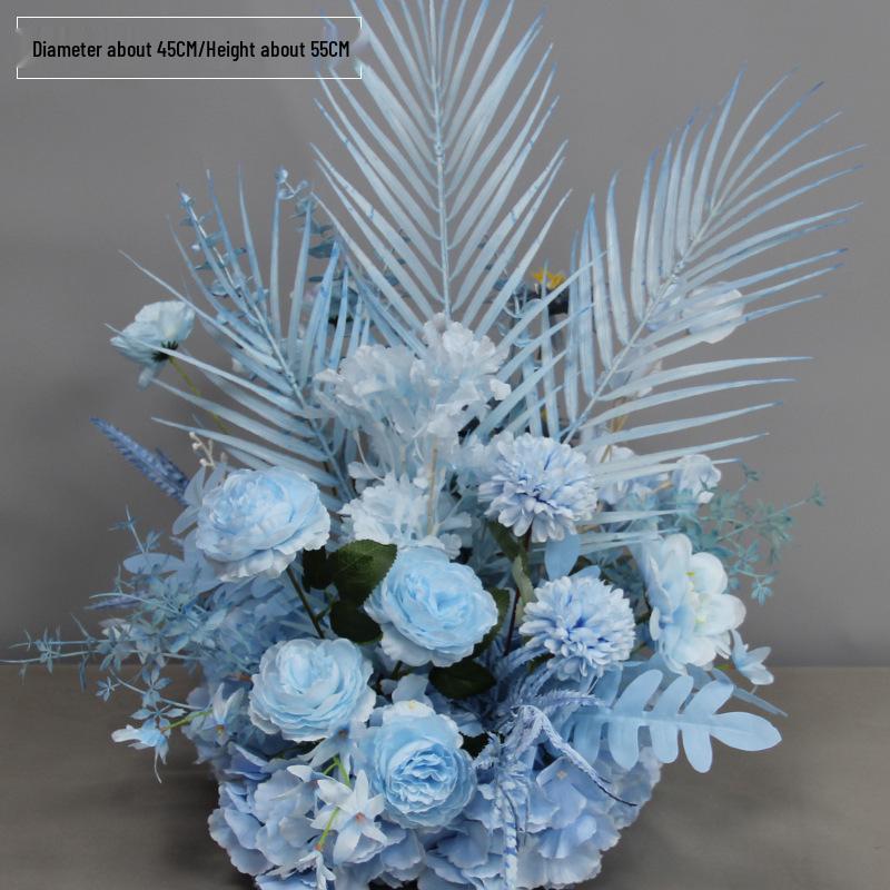 Artificial Wedding Aisle Flowers: Hotel Table Arrangements & Decorative Flower Balls for Stage and Welcome Area