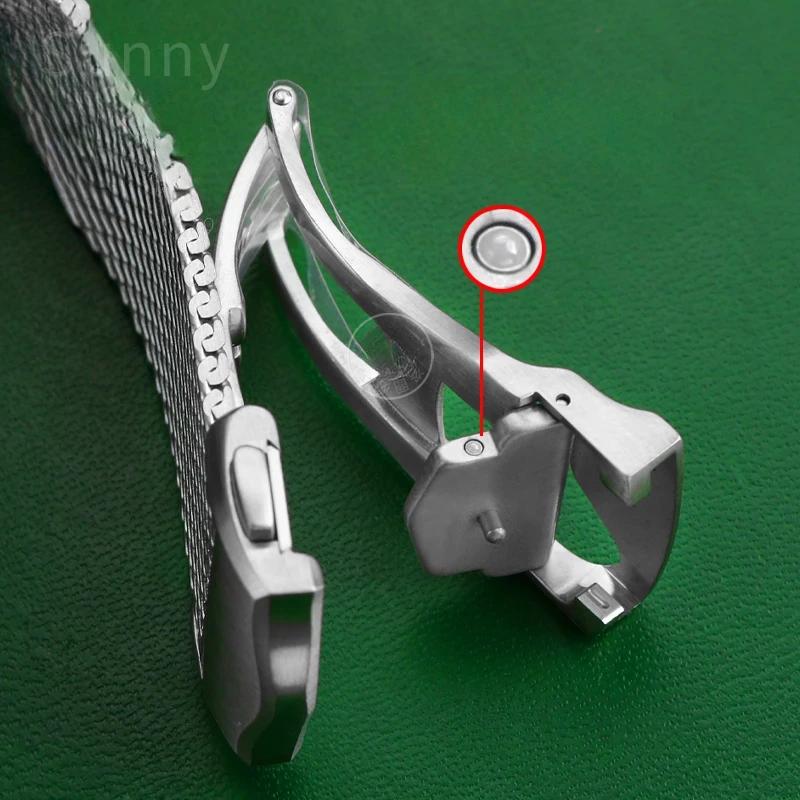 For Omega 007 Flawless Death 210.90 Seahorse 300 Ghost Party Rose Gold Fine Steel Watch Strap Men's Comfortable Bracelet