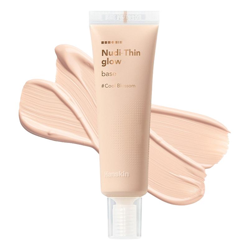 [Hanskin] Nudi Thin Glow Base SPF 35 PA++ 30 мл Cool Blossom