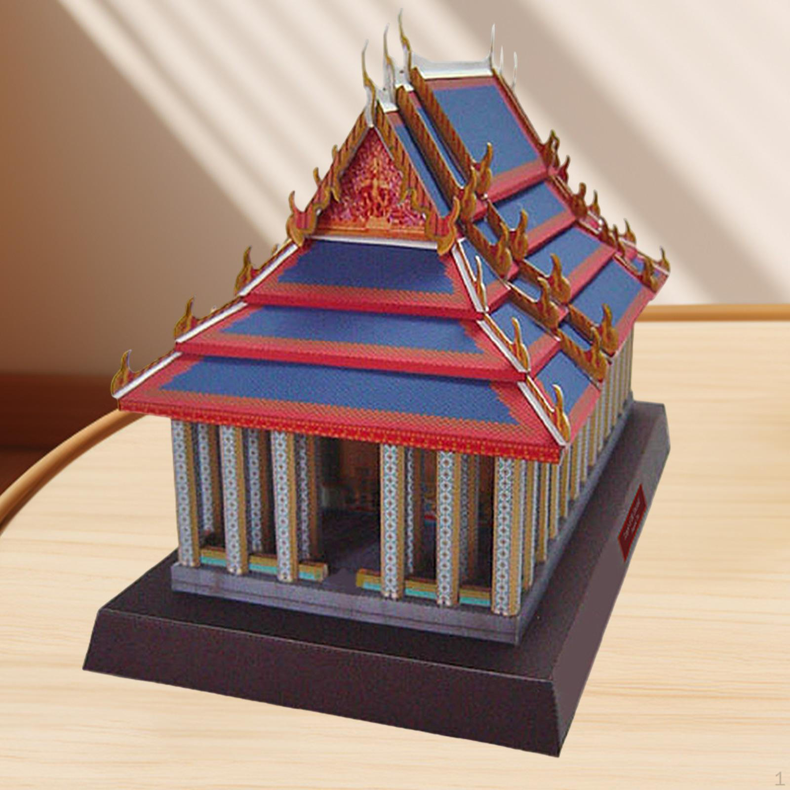 

3D Puzzle House Mini Building Hobby Toy Construction Educational for Architecture Model