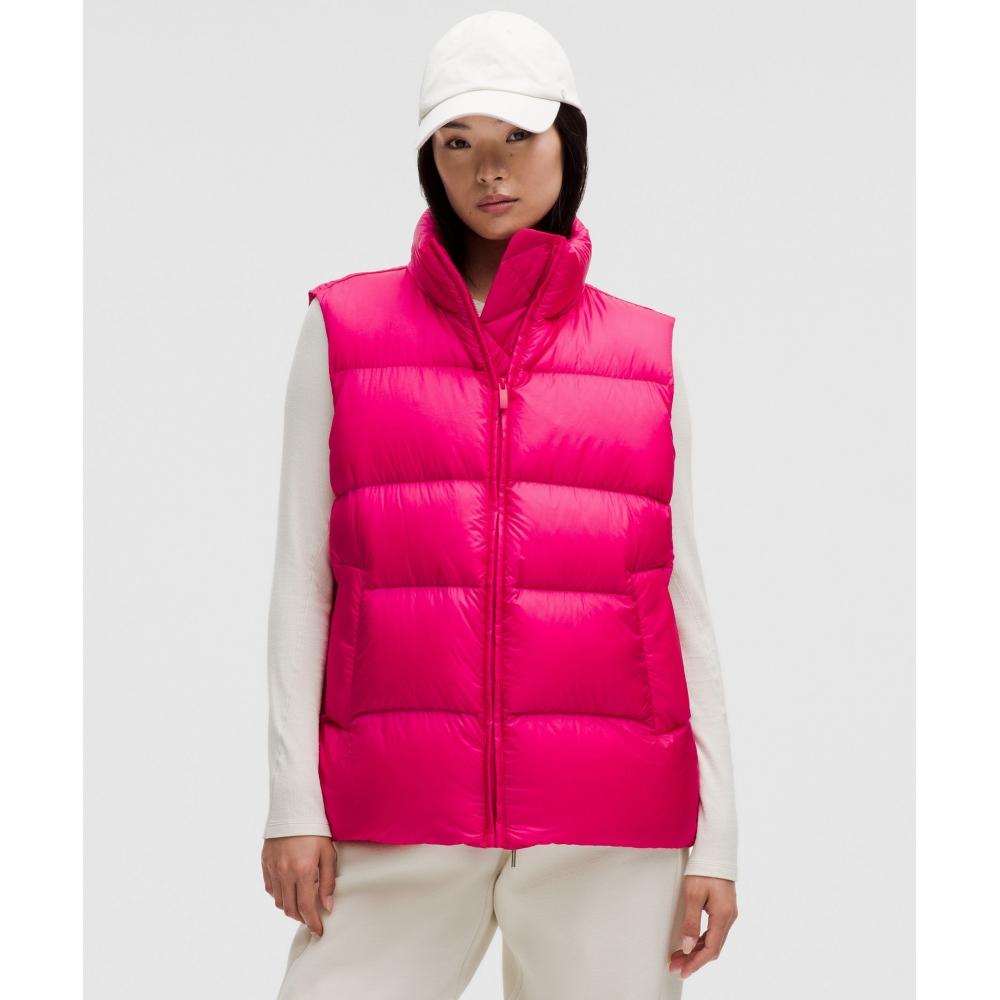 

Lululemon Featherweight 900 Down Fill Puffer Vest Passionate XXXS