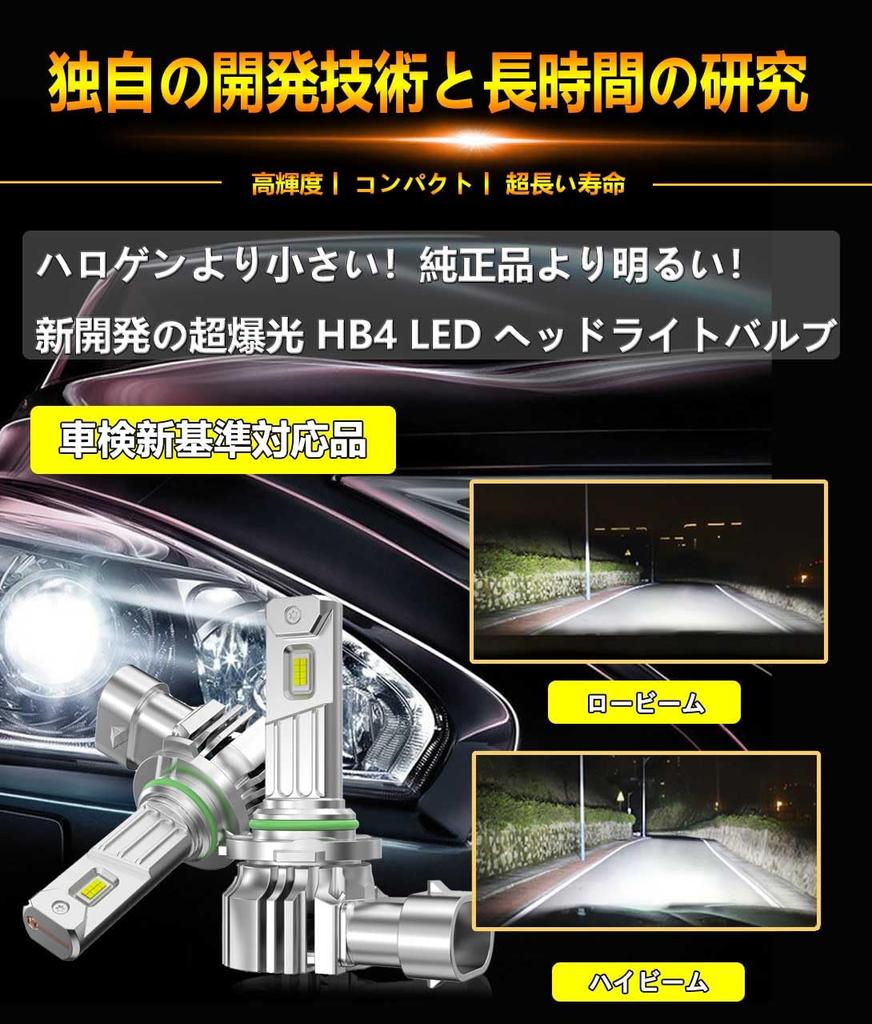 WENLE HB4 LED Headlight Bulbs 10x Brighter than New Vehicle White DC12V Constant Current Long Silent Cooling No 2 Bulbs Ultra-Bright - Inspections,
