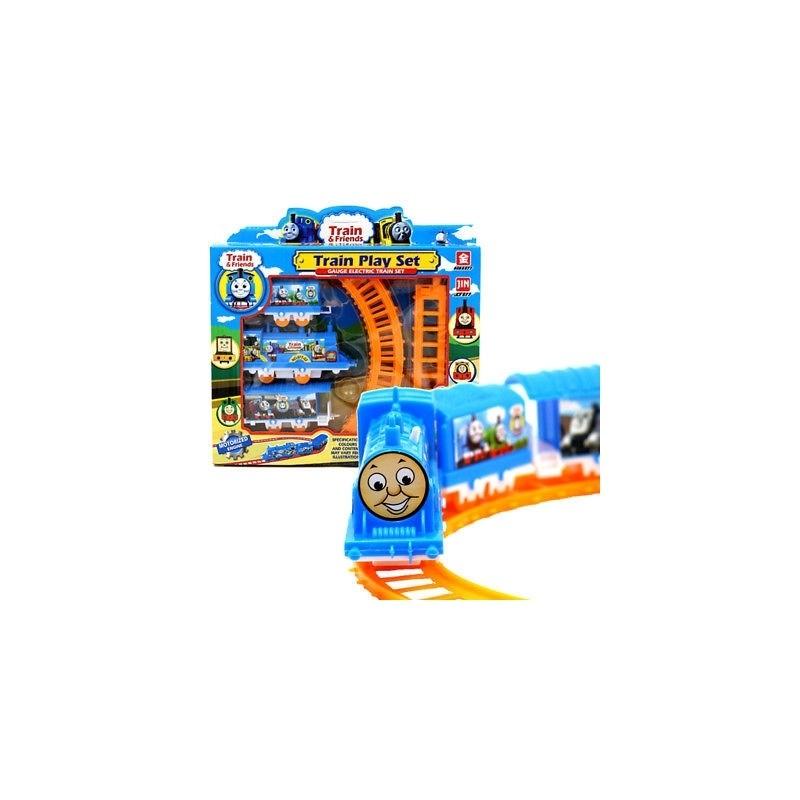 Colorful Tomas Train Style Electric Track Set For Risky Rail Bridge Play