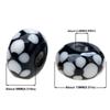 Black Color Series 2/4/6PCS/LOT Mixed Style Handmade Lampwork Glass Beads For Crafts Charm Bracelets/Earring DIY Jewelry Making