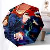 1pc Jujutsu Kaisen Outdoor Umbrella - Automatic Opening/Closing, Portable 3-Fold Design with 8-Rib Iron Frame - Perfect Gift for Fans, Travelers, Dail