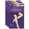 Sabrina Stockings of Shape Tightens Nude (Set 3) Hard, Firmly, Run-Resistant, SB52, Women's, Beige, L-LL