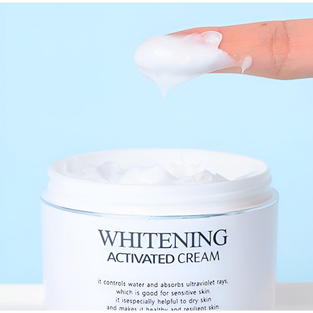 Jigott Aufhellende Aktiv-Creme Aufhellende Anti-Falten Gesichtscreme 100ml