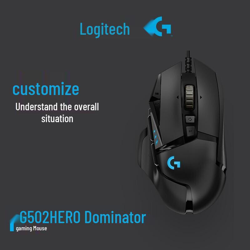 Logitech G502 HERO Kablet Gamingmus