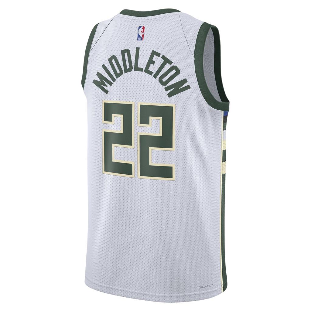 Nike Milwaukee Bucks 22/23 Dri FIT Nba '' Swingman Jersey DN2084-101
