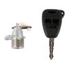 Dørlås med nøkkelglassylinder 5139099AA for Dodge Jeep Chrysler
