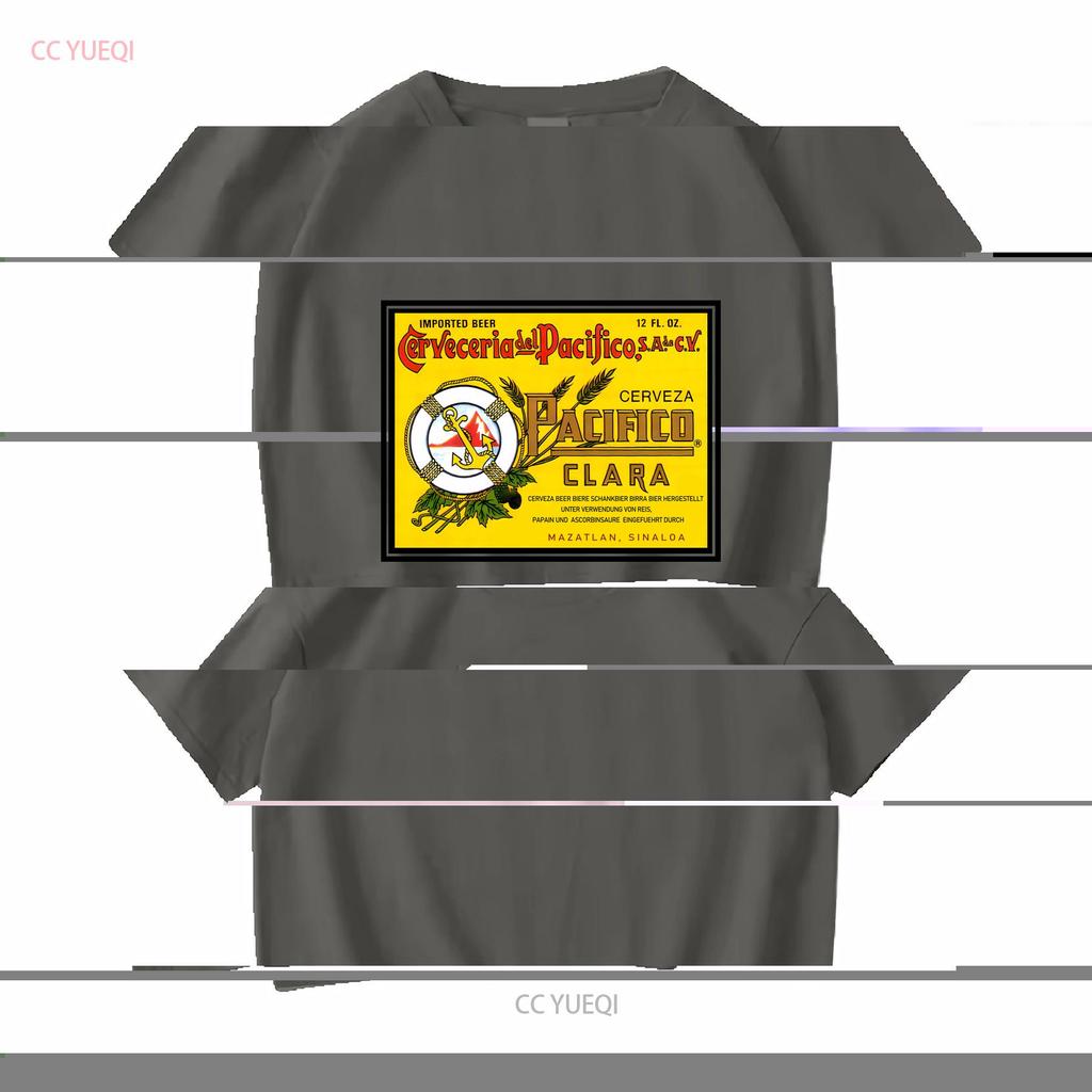Pacifico Clara Cerveza T Shirt Beer Cabo San Lucas Tourist Anchor Sz Large Lager Vintage Washed Comfortable Streetwear Soft