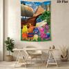 The Backyardigans Pattern Home Decor Tapestry, Wall Hanging, Decorative RV Wall Cloth.SGT0917344