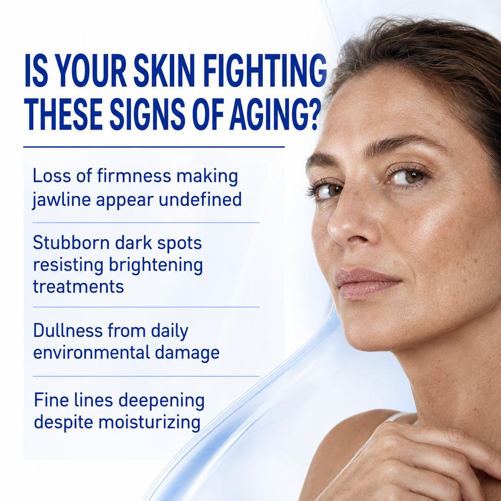 Blue Peptide & Bone Chilosan Plum Brightening Essence Provides Long-Lasting, Deep Hydration, Improves Rough Skin Texture, and Re