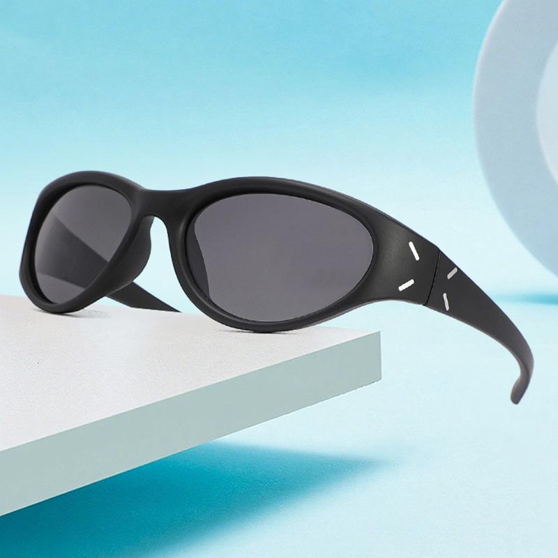 Korean-style trendy children's sunglasses  Uv Protection Comfortable temple arm children's eye protection sunglasses 23089