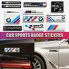 3D Aluminum Car Styling Sticker Body Trunk Decoration Decal Accessories For BMW G80 G06 G07 G42 G14 G15 G16 F82 F20 F21 F83 M2 M
