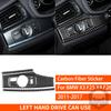 For BMW X3 F25 X4 F26 2011 2012 2013 2014 2015 2016 2017 Center Console Trim Real Carbon Fiber Stickers Car Interior Accessories