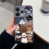 For Oppo Reno 15 14 13 12 11 Pro 15F 15C 11F Phone Shell Elegant Flowers Soft Liquid Silicone Lightweight Case for OPPO Reno Shockproof Durable Bumper
