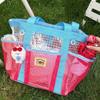 Hollow Out PVC Transparent Shoulder Bag Large Capacity Toiletry Storage Bag  Shower