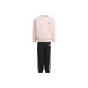 Casual Sports Set Lightweight Sports Series Pullover Round Neck Long Sleeve Striped Loose Comfortable Pants 2-Piece Set Kids Sets KC2824