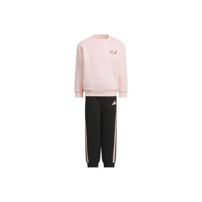 Casual Sports Set Lightweight Sports Series Pullover Round Neck Long Sleeve Striped Loose Comfortable Pants 2-Piece Set Kids Sets KC2824