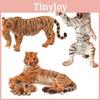 Realistisches PVC-Wildtiermodell-Set mit Waldtiger, ideal als Kinderspielzeug