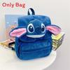 Stitch Plüschtier Tasche mit Canvas Innentasche für den täglichen Freizeitgebrauch