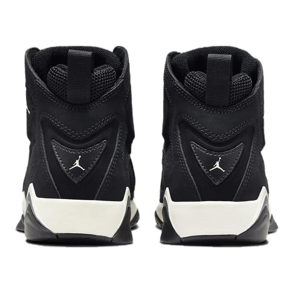 Jordan True Flight Abrasion Resistant High Top Basketball Shoes Black Unisex Kids' 343795-050
