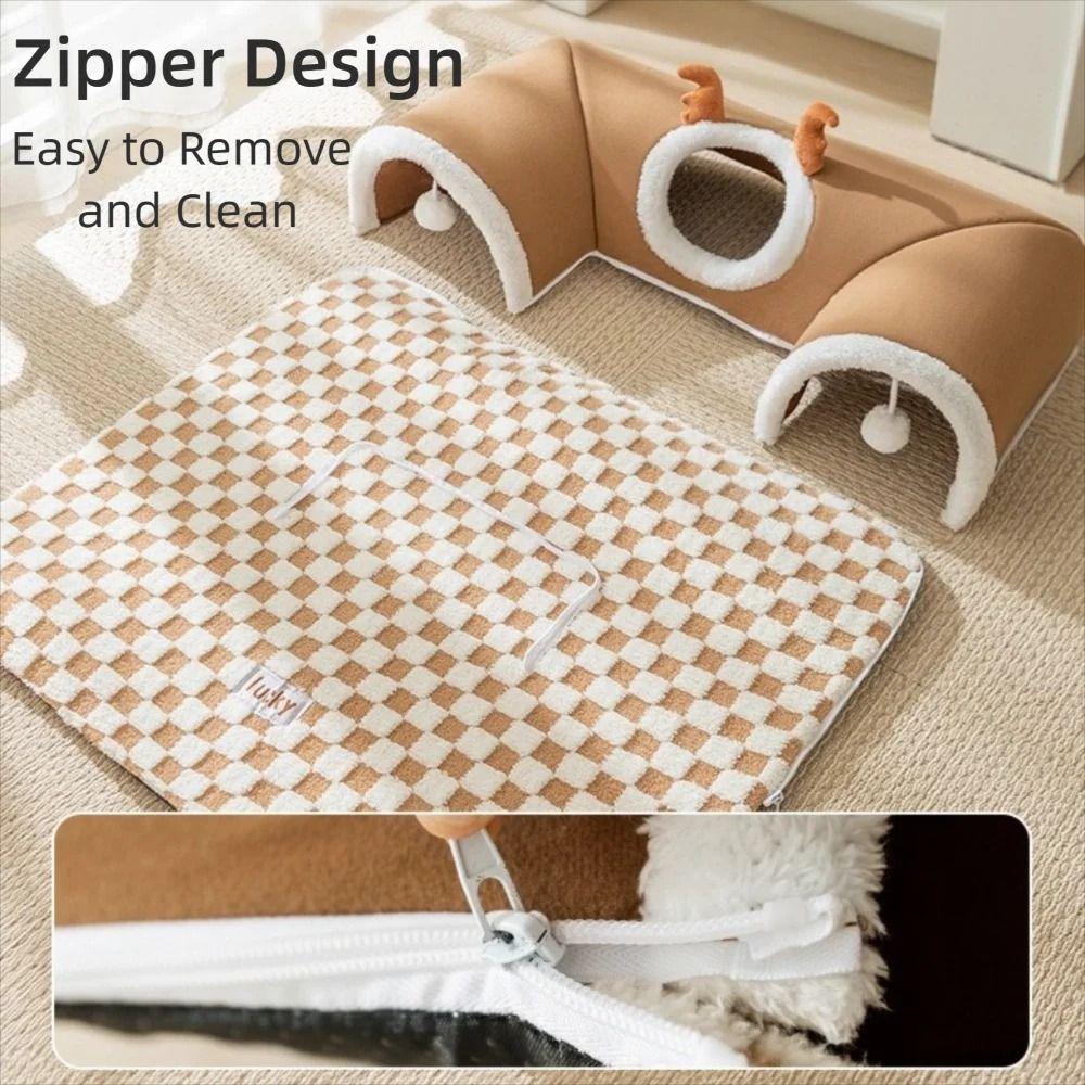 Creative Cat Tunnel Toy 2in1 Cat Bed Cat Accessories Pet Nest  Indoor Use