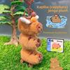 Capybara Cartoon Plush Wallet Earphone Bag Keychain Small Pendant Decorations