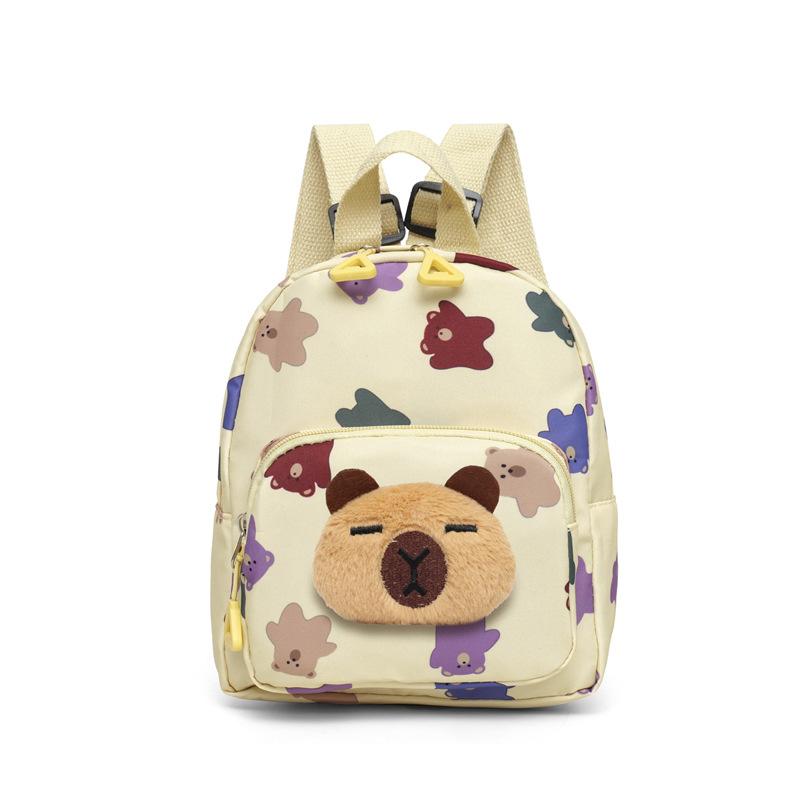 School bag children's backpack new love boy and girl spring outing change bag backpack