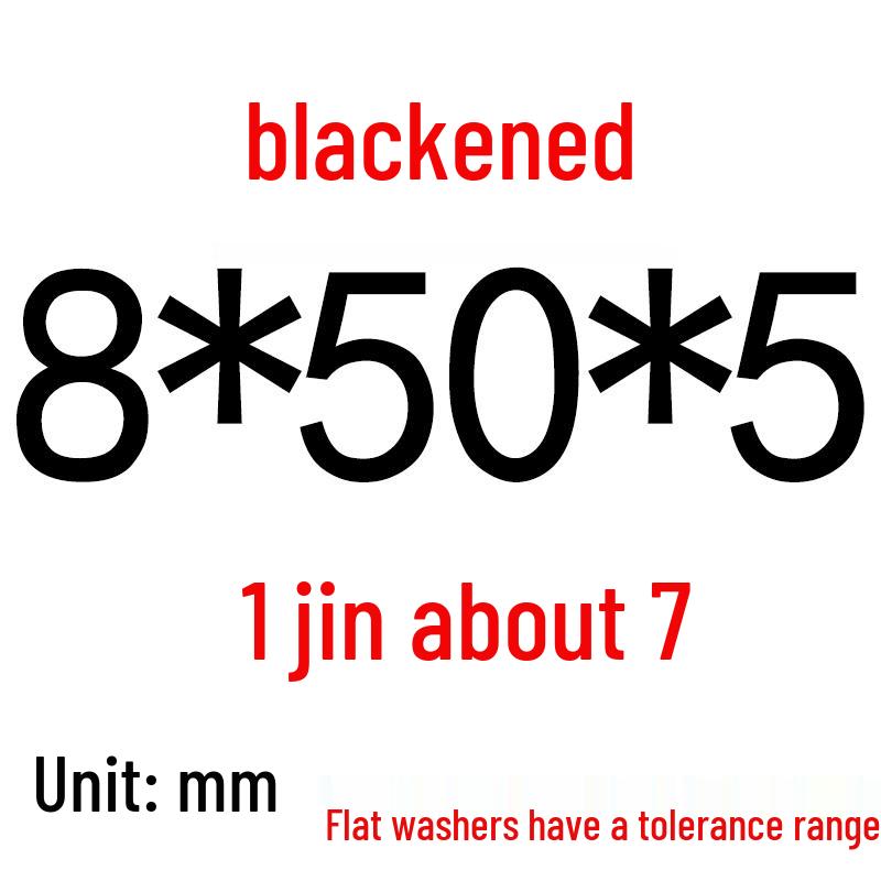 

Blackened Iron Flat Washers: Enlarged, Thickened M10-M20 Flat Washers and Shims