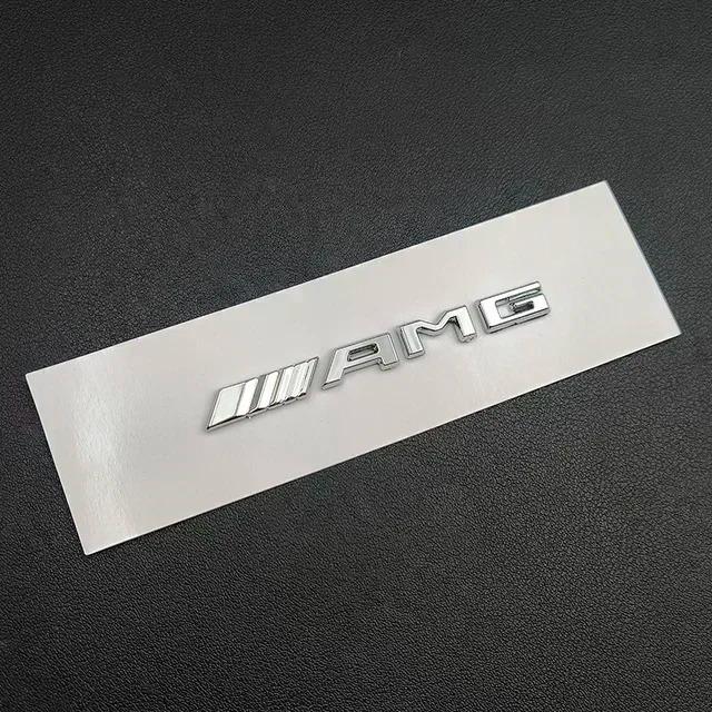 Car Emblem Sticker Accessories For Mercedes Benz AMG 4 Matic Brabus Maybach Smart W204 GLC CLA GLK W205 W203 W206 W108 W124 W126 NL6