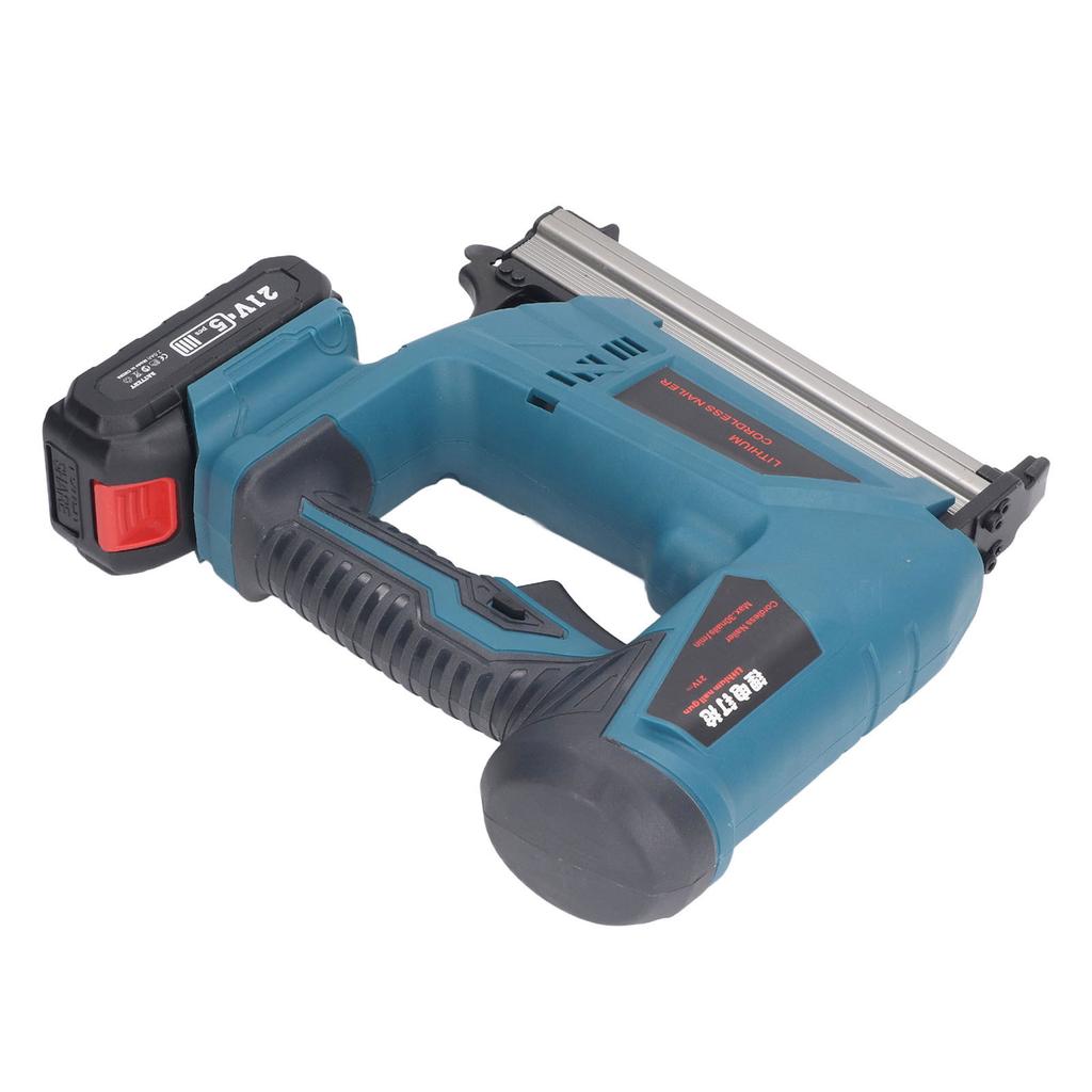 Electric Brad Nailer Cordless Efficient Staple Gun Kit for Woodworking Furniture Production