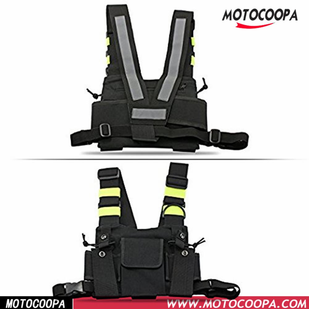 Top-Selling Tactical Walkie-Talkie Chest Pack with Dual Straps, Front-Hanging Design, and Kettle Holder for Outdoor Rescue Security Duty