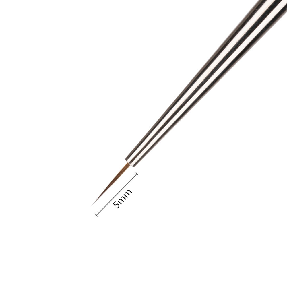 Pędzelek Do Zdobień Żelu Paint Żelu Hybrydy Line Art Długość Włosia 5Mm 4U Monika Mielniczuk