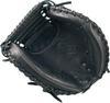 ZETT Youth Baseball Softball Ground Black BJCB76522F Catcher's Mitt, Hero, Left-Handed Throw, (1900),