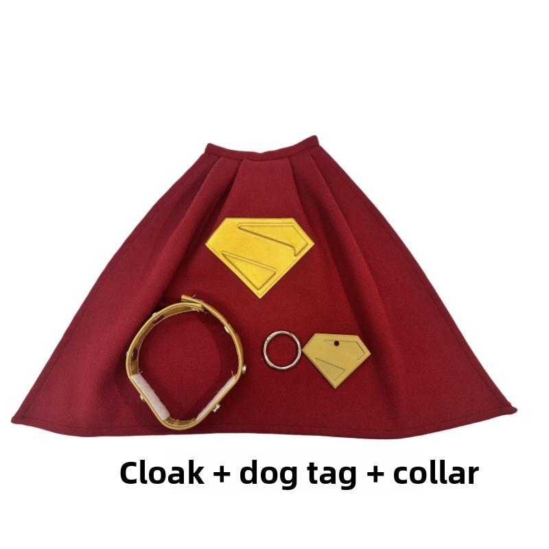 

Dc Superman Cosplay Pet Vest With Polyester Material For Small Dogs S