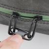 2Pcs Zipper Clip Theft Deterrent Double Opening Zippers Pull Replacement Detachable Zipper Connectors Zipper Lock Carabiner Clip